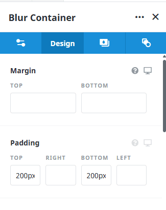 Background Image padding